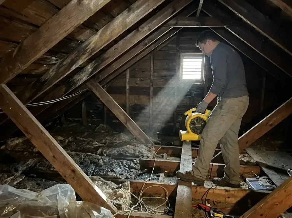 attic-water-damage-drying-proc-007 — frequently asked questions, Emergency Water Extraction & 24/7 Flood Response in Wauwato…